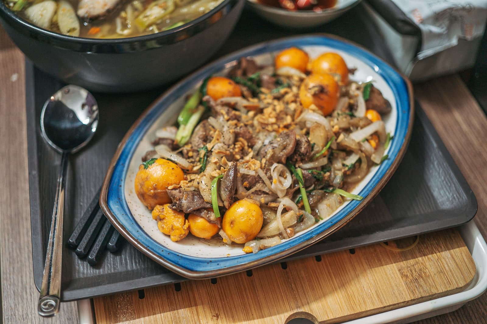 Scallion-Soy Lamb (葱爆羊肉)