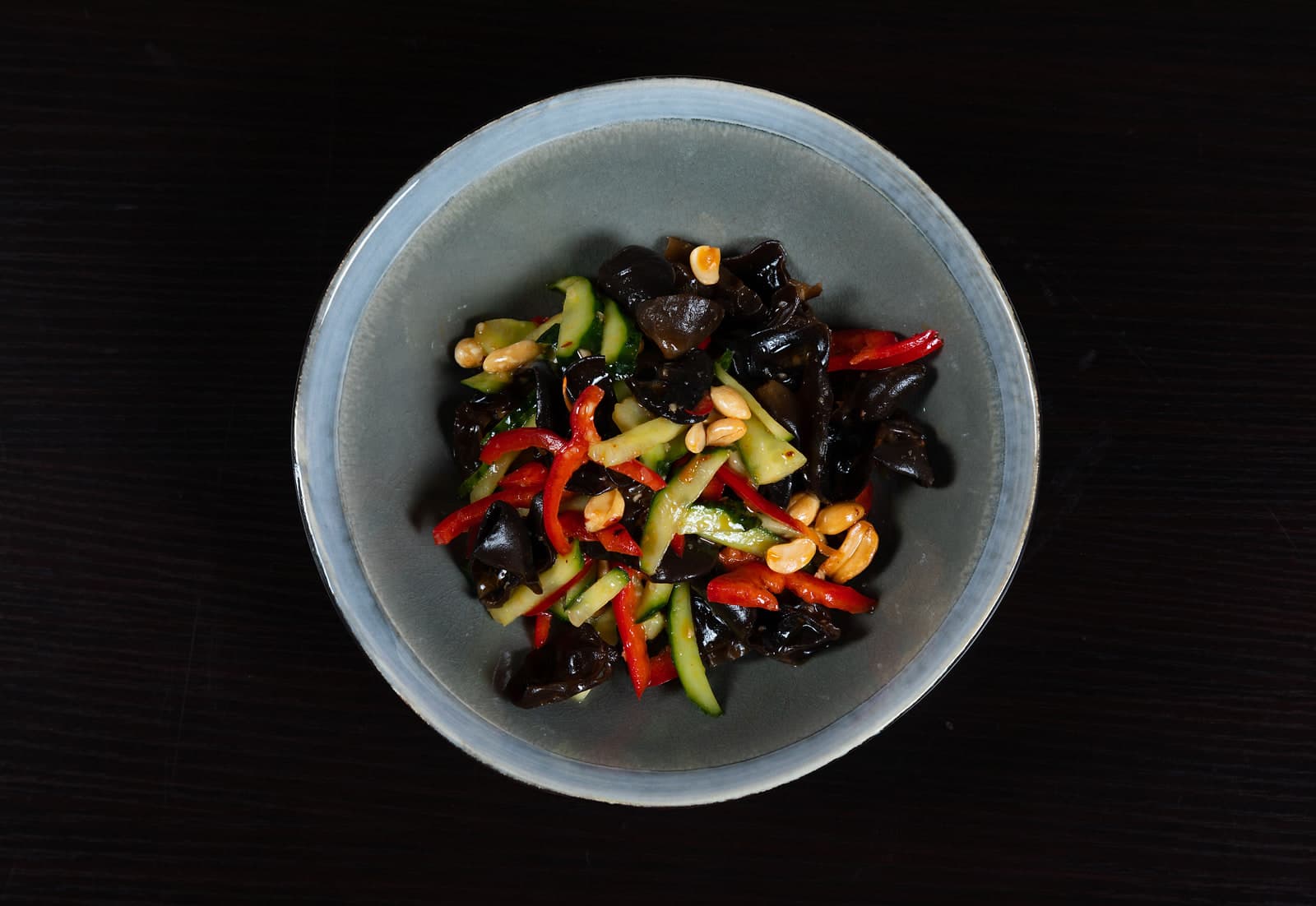 Smashed Cucumber & Fried Peanuts (拍黄瓜 & 油炸花生米)